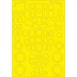 Eduard CX579 1/72 B-25B Sticker for Aircraft