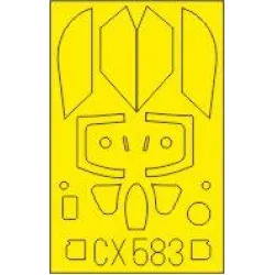 Eduard CX583 1/72 MiG-21PFM Sticker for Aircraft