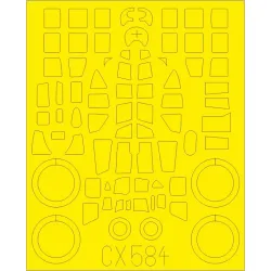 Eduard CX584 1/72 Ju 88A-1 Sticker for Aircraft