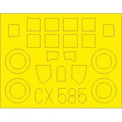 Eduard CX585 1/72 Wildcat Mk.VI Sticker for Aircraft