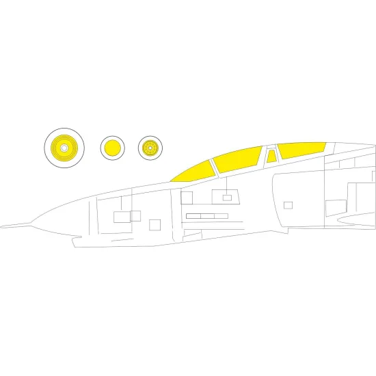 Eduard CX595 1/72 F-4EJ Sticker for Aircraft