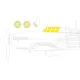Eduard CX607 1/72 Hurricane Mk.IIc Sticker for Aircraft