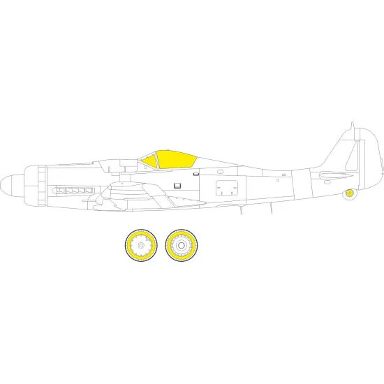 Eduard CX622 1/72 Fw 190D-9 Sticker for Aircraft