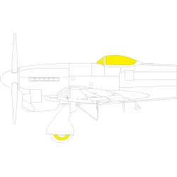 Eduard CX627 1/72 Tempest Mk.V Sticker for Aircraft