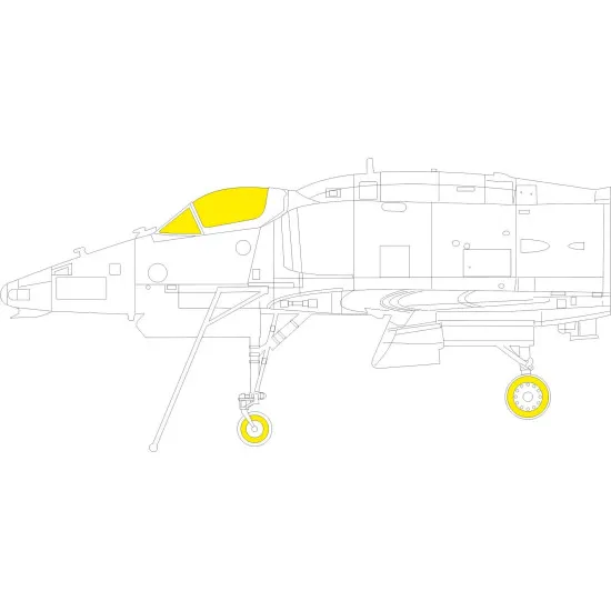 Eduard CX632 1/72 A-4M Sticker for Aircraft