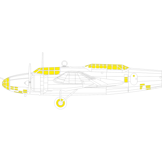 Eduard CX638 1/72 Ki-21-Ib Sticker for Aircraft