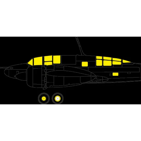 Eduard CX639 1/72 Ki-46-III Interceptor Sticker for Aircraft