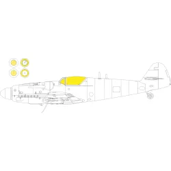 Eduard CX652 1/72 S-199 bubble canopy Weekend Sticker for Aircraft