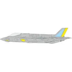 Eduard CX655 1/72 F-35A RAM panels late Sticker for Aircraft