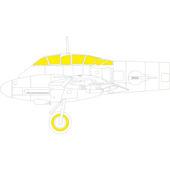 Eduard CX658 1/72 Me 410A-1 Sticker for Aircraft