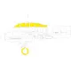 Eduard CX658 1/72 Me 410A-1 Sticker for Aircraft