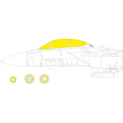 Eduard CX675 1/72 F-15D Sticker for Aircraft