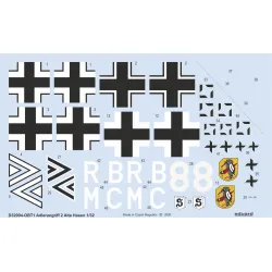 Eduard D32004 1/32 ADLERANGRIFF: Alte Hasen Decal for Aircraft