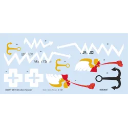 Eduard D32007 1/32 Die alten Kanonen Decal for Aircraft