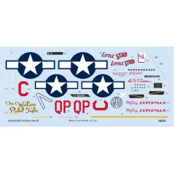 Eduard D32010 1/32 P-51D-5 "15th AF" Decal for Aircraft
