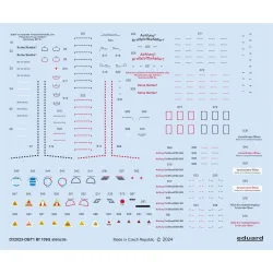 Eduard D32023 1/32 Bf 109G stencils Decal for Aircraft