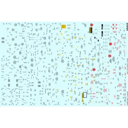 Eduard D48024 1/48 F-4 stencils Decal for Aircraft