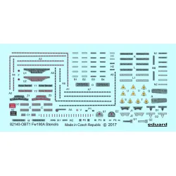Eduard D48029 1/48 Fw 190 A stencils Decal for Aircraft