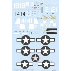 Eduard D48055 1/48 F6F-3 part 1 Decal for Aircraft