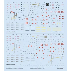 Eduard D48072 1/48 Harrier GR.7/9 stencils Decal for Aircraft