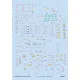 Eduard D48075 1/48 Su-27UB stencils Decal for Aircraft