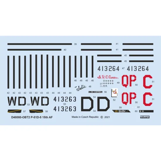 Eduard D48080 1/48 P-51D-5 