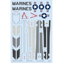 Eduard D48095 1/48 F-4B MARINES Decal for Aircraft