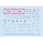 Eduard D48109 1/48 Mosquito FB Mk.II stencils Decal for Aircraft