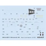 Eduard D48114 1/48 F-35A stencils Decal for Aircraft