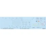 Eduard D72009 1/72 Fw 190A stencils Decal for Aircraft