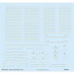 Eduard D72023 1/72 Fokker D.VII rib tapes linen Decal for Aircraft