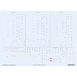 Eduard D72047 1/72 L-29 stencils Decal for Aircraft