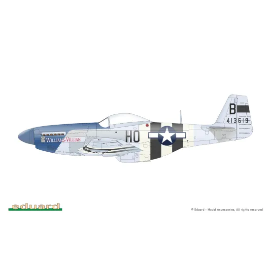Eduard D72053 1/72 P-51D-5 '8th AF' Decal for Aircraft
