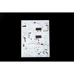 Eduard ER48001 1/48 Mi-24V positive rivets & surface details 3D Decal for Aircraft Eddie the riveter