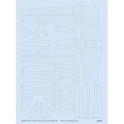 Eduard ER48004 1/48 P-38F/G/H raised rivets & surface details 3D Decal for Aircraft Eddie the riveter