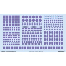 Eduard ER48009 1/48 Surface panels 3D Decal for Aircraft Eddie the riveter