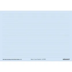 Eduard ER72002 1/48 Double riveting rows 3D Decal for Aircraft Eddie the riveter