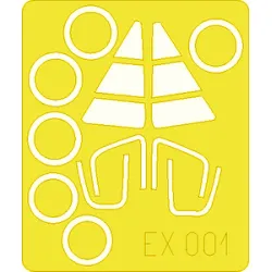 Eduard EX001 1/48 F-102 Sticker for Aircraft