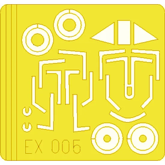 Eduard EX006 1/48 He 111 Sticker for Aircraft