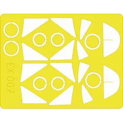Eduard EX007 1/48 MiG-29 Fulcrum Sticker for Aircraft