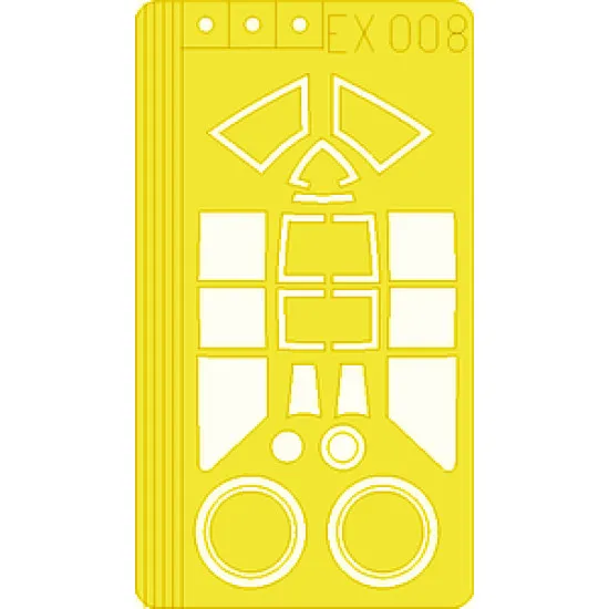 Eduard EX008 1/48 P-47D-20 Sticker for Aircraft