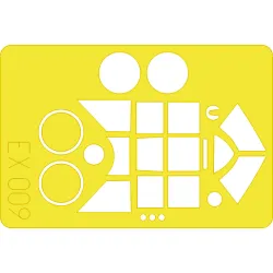 Eduard EX009 1/48 P-47D-20 Sticker for Aircraft