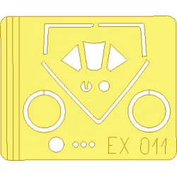 Eduard EX011 1/48 P-47D-25 Sticker for Aircraft