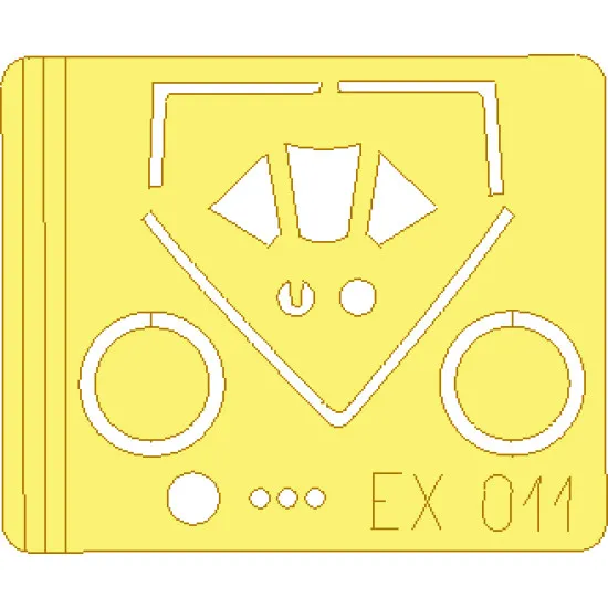 Eduard EX011 1/48 P-47D-25 Sticker for Aircraft