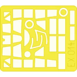 Eduard EX014 1/48 SM 79II Sparviero Sticker for Aircraft