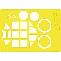 Eduard EX017 1/48 Bf 109G-6 Sticker for Aircraft