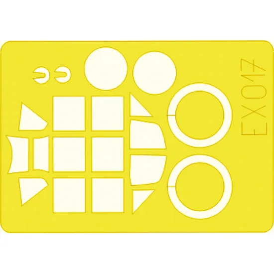 Eduard EX017 1/48 Bf 109G-6 Sticker for Aircraft