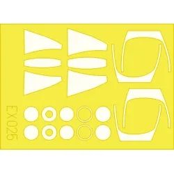 Eduard EX025 1/48 A-7D/E Sticker for Aircraft
