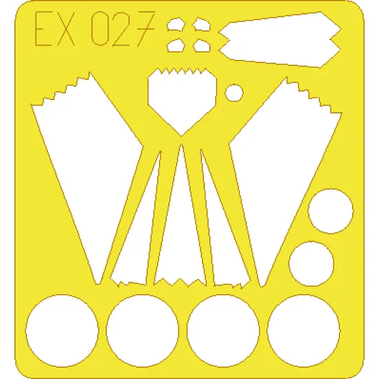 Eduard EX027 1/48 F-117 Sticker for Aircraft