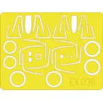 Eduard EX030 1/48 F-8 Crusader Sticker for Aircraft
